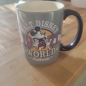 Walt Disney World 1971 Banner Authentic Coffee Mug Mickey Mouse